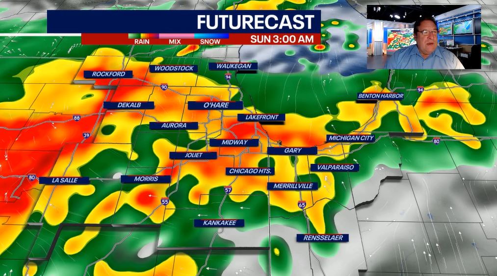 Chicago weather: Overnight storms expected and warm temperatures to continue
