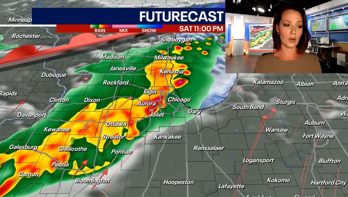 Temps soar near 80 this weekend, but several storms expected