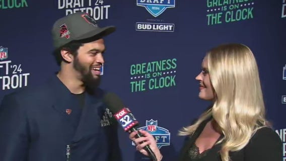 'I'm elated to be a Chicago Bear': Caleb Williams on his NFL future