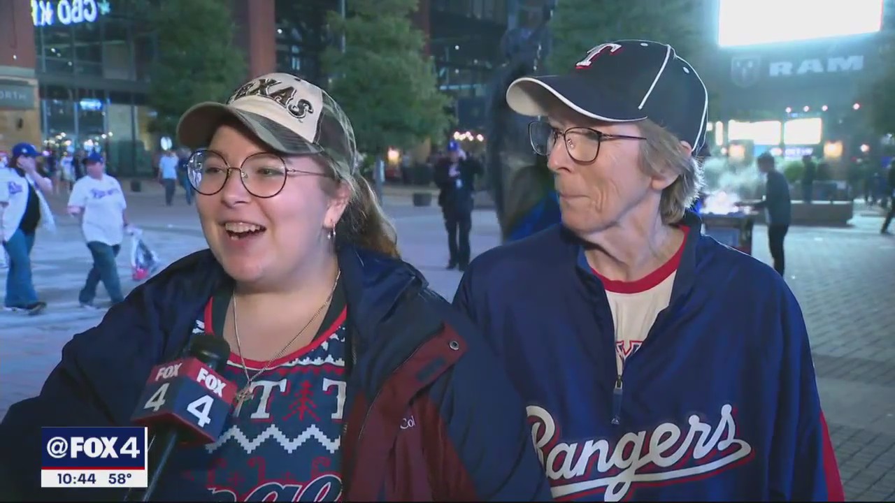 Rangers fans disappointed after World Series Game 2 loss