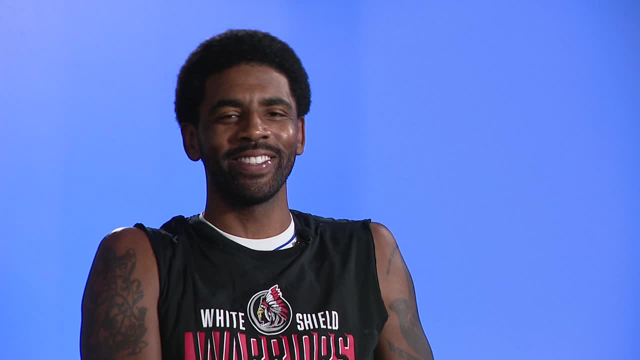 Kyrie Irving goes one-on-one with Sam Gannon