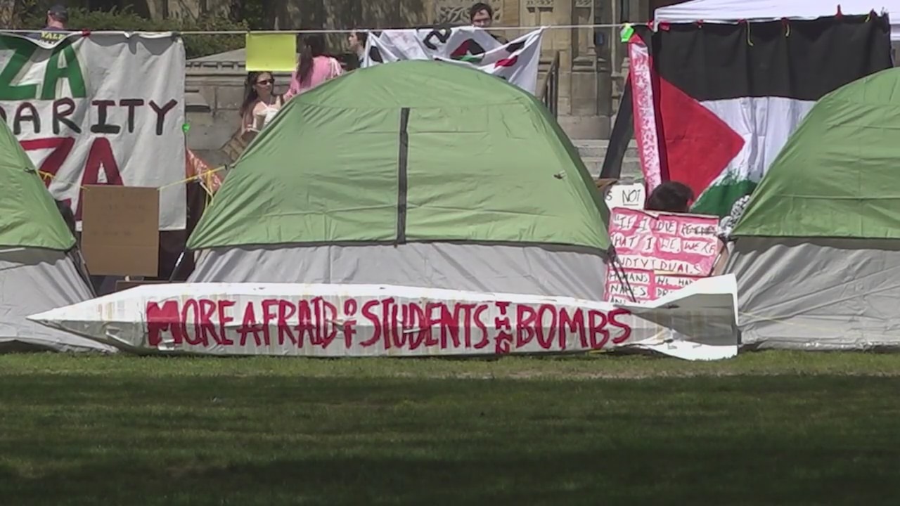 Pro-Palestinian protests gain momentum across college campuses