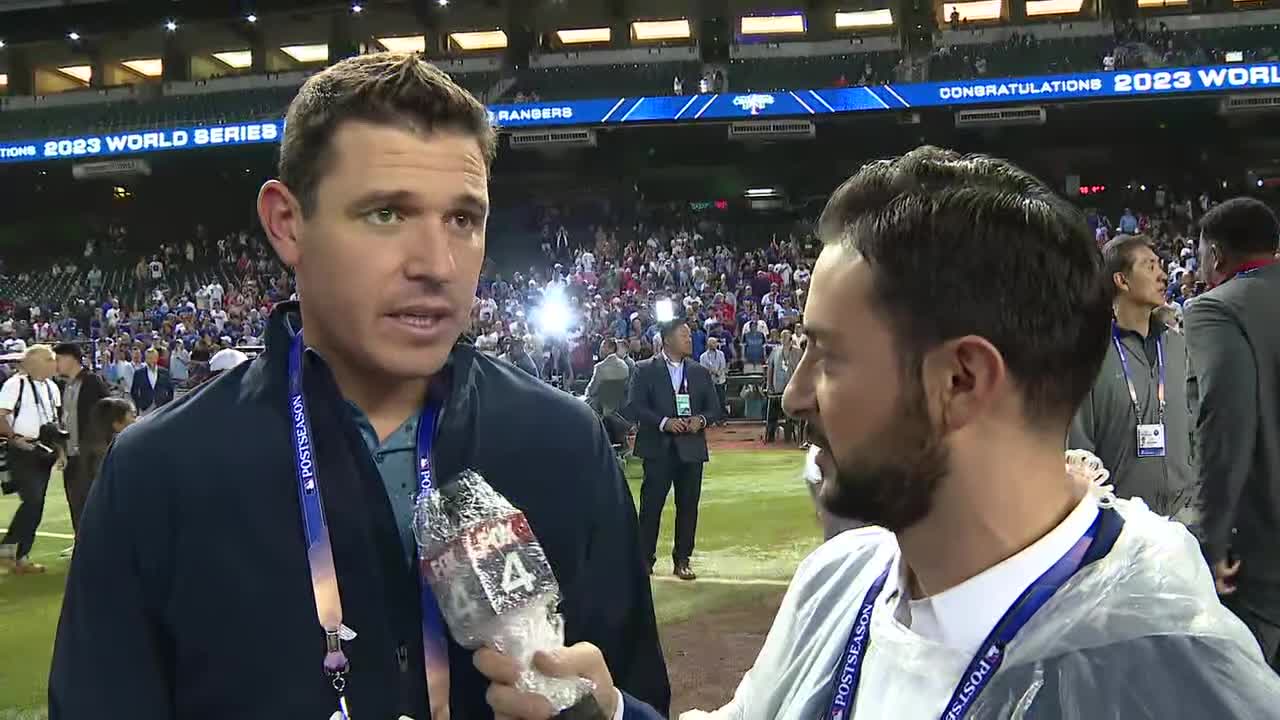 Ian Kinsler on Rangers World Series win