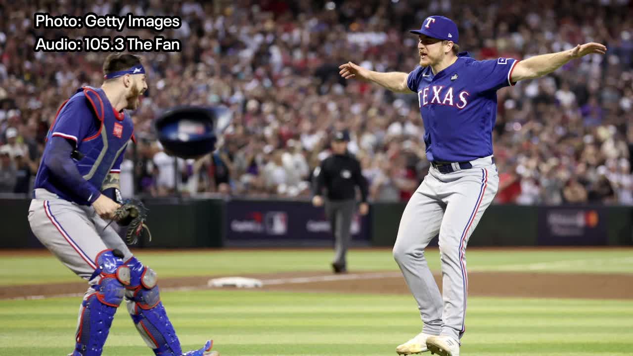 LISTEN: Eric Nadel calls final out of 2023 World Series