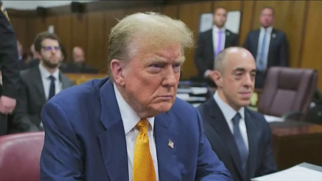 Trump speaks out ahead of court: 'They want to get Biden elected'