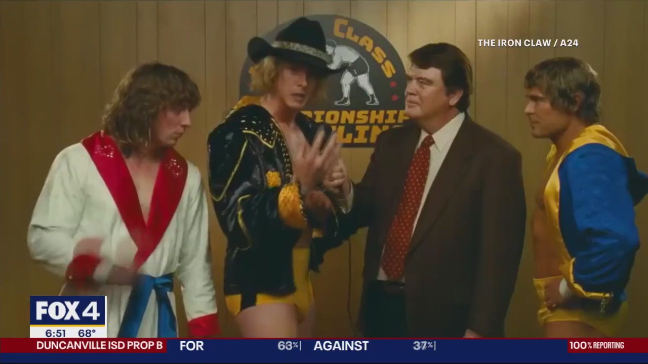 Von Erich's movie 'The Iron Claw' to premiere in Dallas