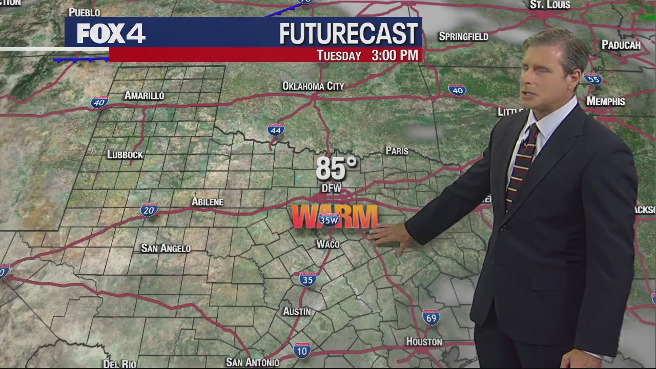 Dallas weather: Nov. 6 evening forecast