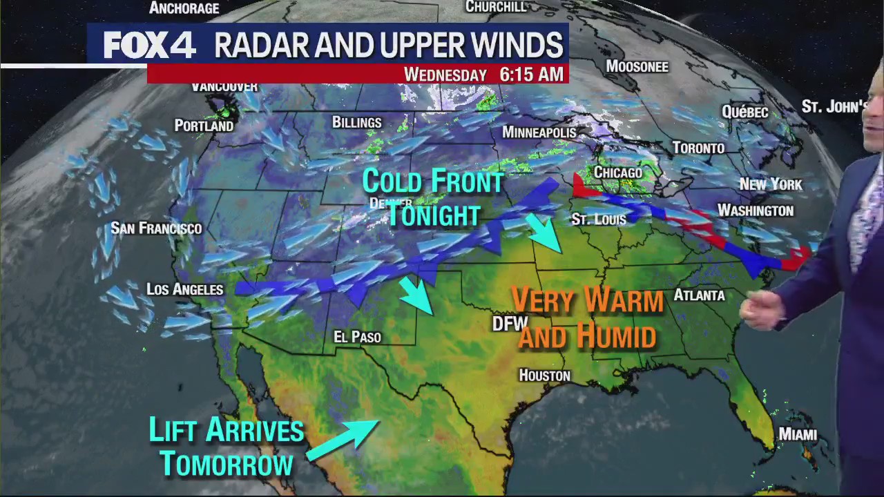 Dallas weather: November 8 morning forecast