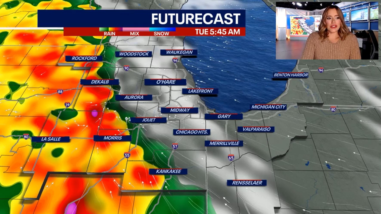 Chicago weather: Strong to severe storms possible Tuesday and Wednesday