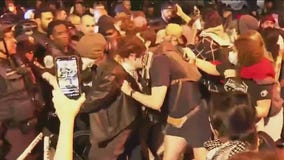 Protesters, cops clash in DC streets as George Washington University protest encampment cleared