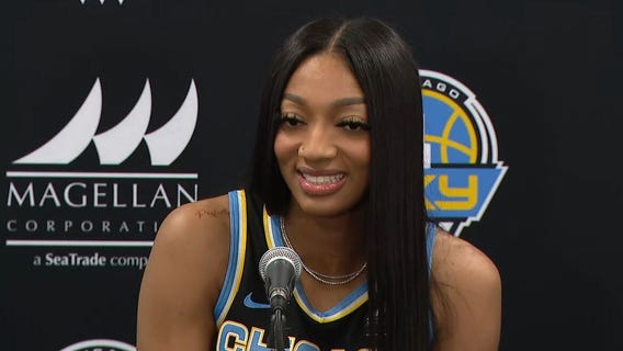 Angel Reese's full press conference at Chicago Sky media day