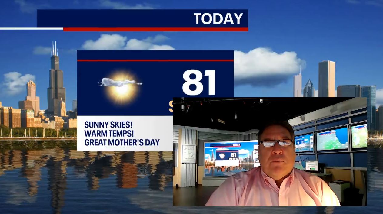 Chicago weather: Gorgeous Mother's Day with highs in the 80s