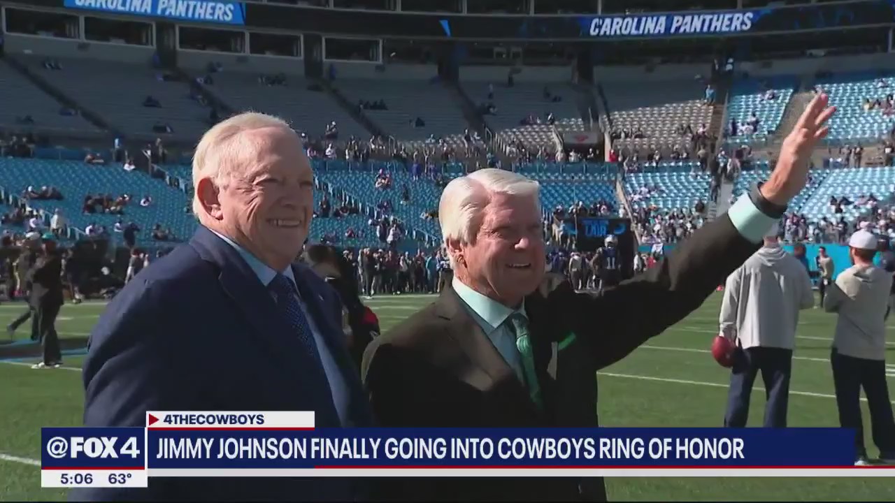 Jimmy Johnson to be inducted into Cowboys Ring of Honor