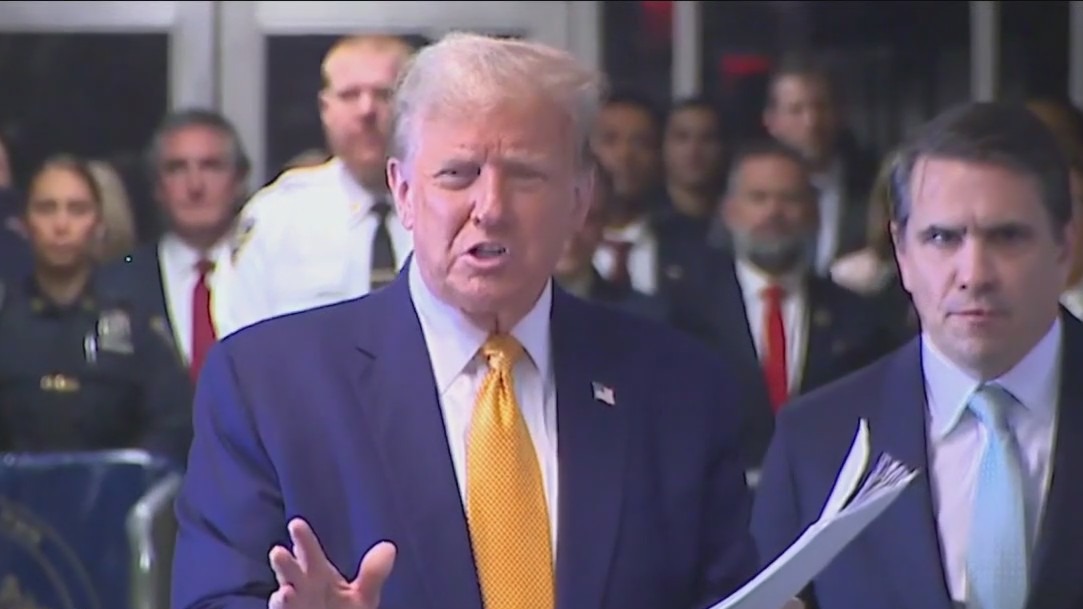 Trump speaks ahead of Day 17 of hush money trial