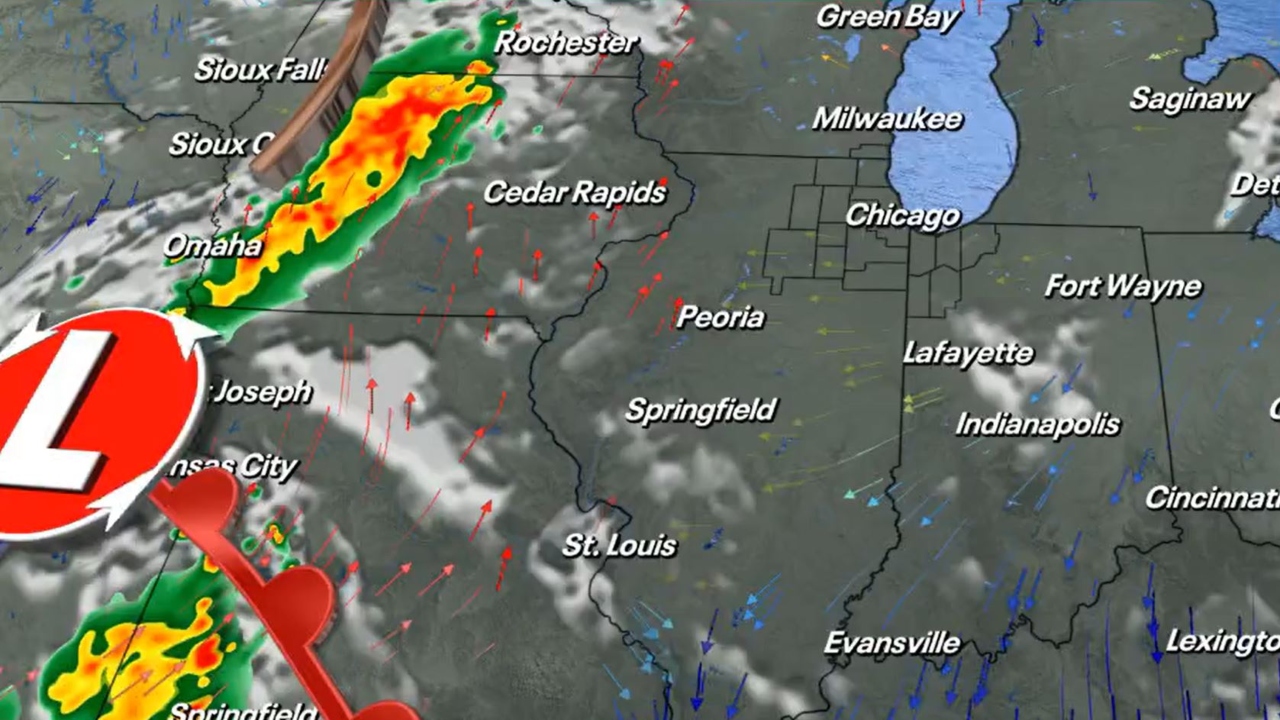 Chicago weather: Clouds and rain linger, but sunshine to return Wednesday