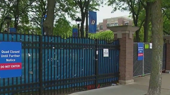 DePaul's quad needs about $180K in repairs after pro-Palestinian encampment