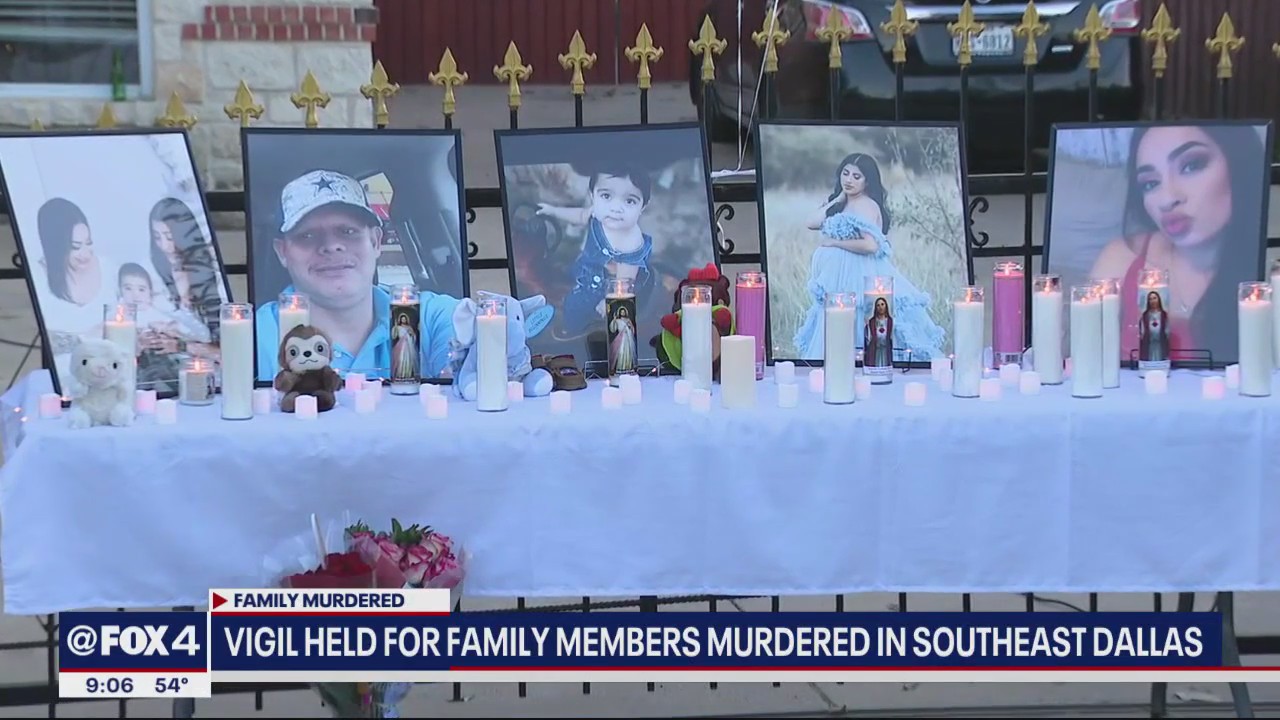 Vigil held for 4 killed in Dallas shooting | FOX 4 Dallas-Fort Worth