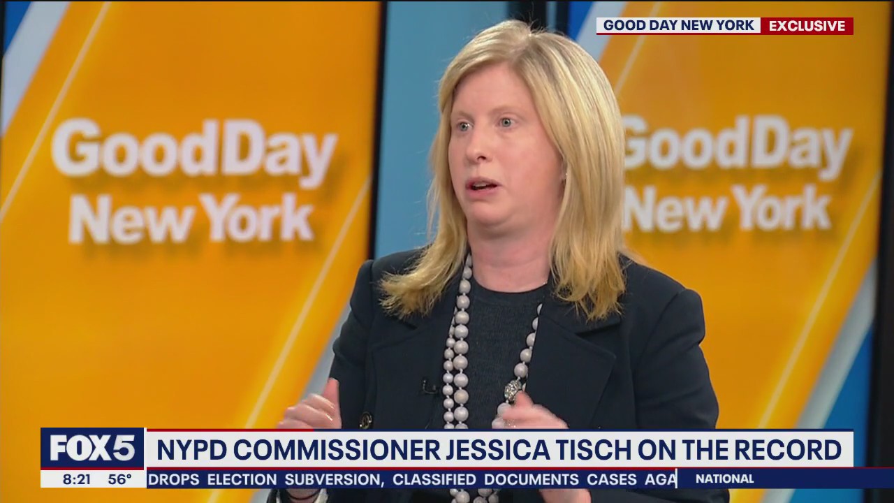 Jessica Tisch's first day as NYPD commissioner