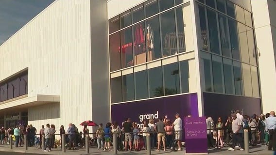Wayfair opening: Shoppers wait in line for hours in Wilmette for grand opening