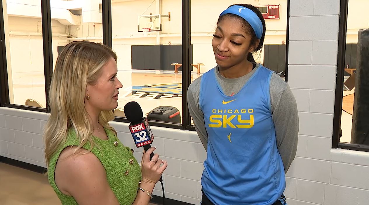 FOX 32's Cassie Carlson talks a WNBA debut and part-owning a soccer team with Angel Reese