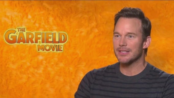 'The Garfield Movie': Chris Pratt voices the famous orange tabby in new animated tale