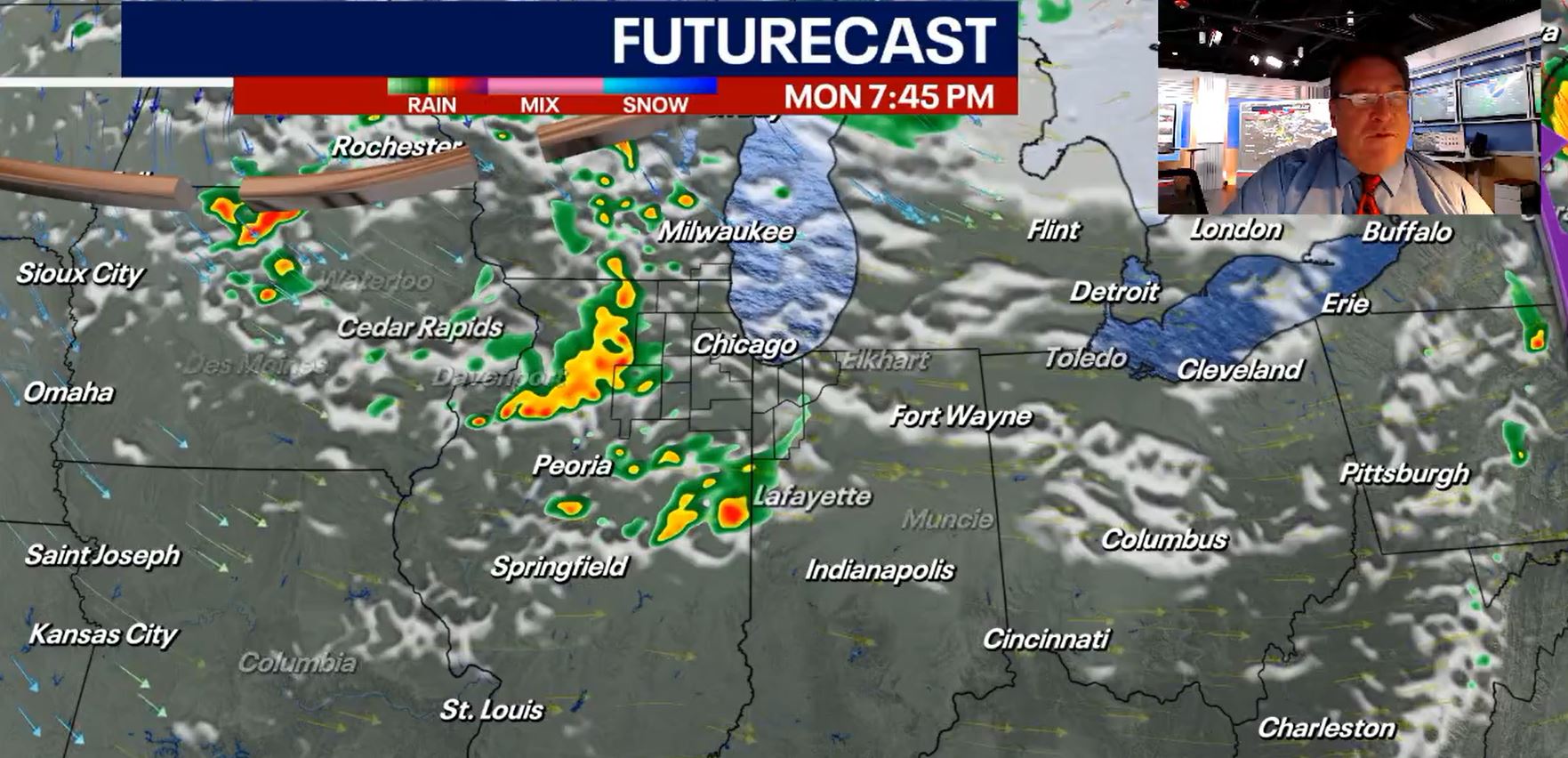 Chicago weather: Chance of showers, storms on Memorial Day