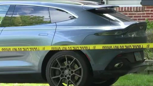 Suburban homeowner exchanges gunfire with car thieves