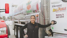 Suburban business woman supports next generation of female executives