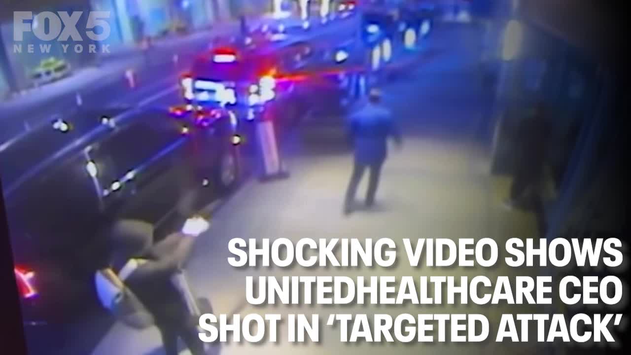 Shocking video shows CEO gunned down in 'targeted attack'