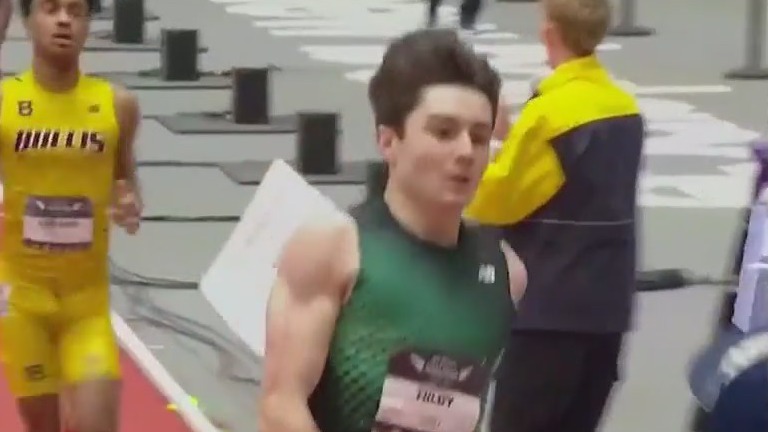 Aurora recognizes standout prep track star