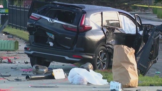 Elk Grove Village crash: Mother of 5 killed, 4 others injured
