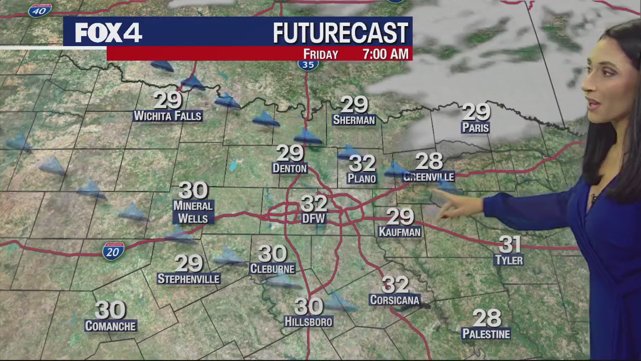 Dallas Weather: Dec. 28 evening forecast