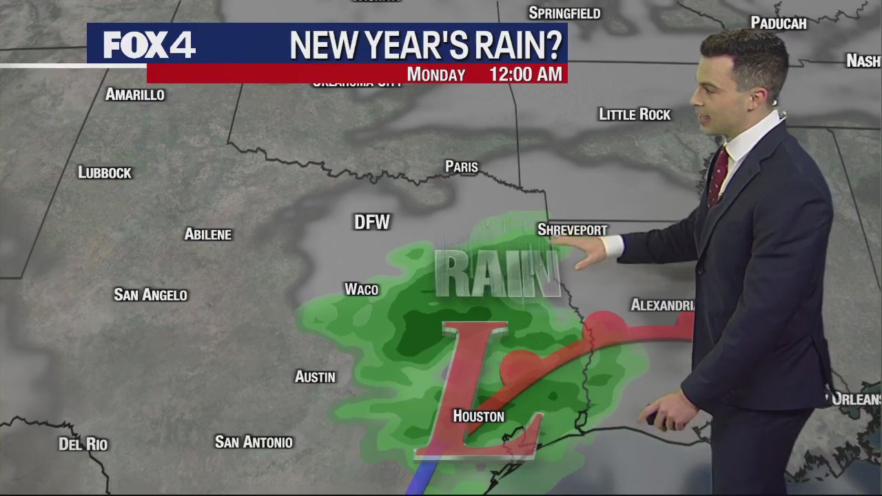 Dallas weather: December 27 afternoon forecast