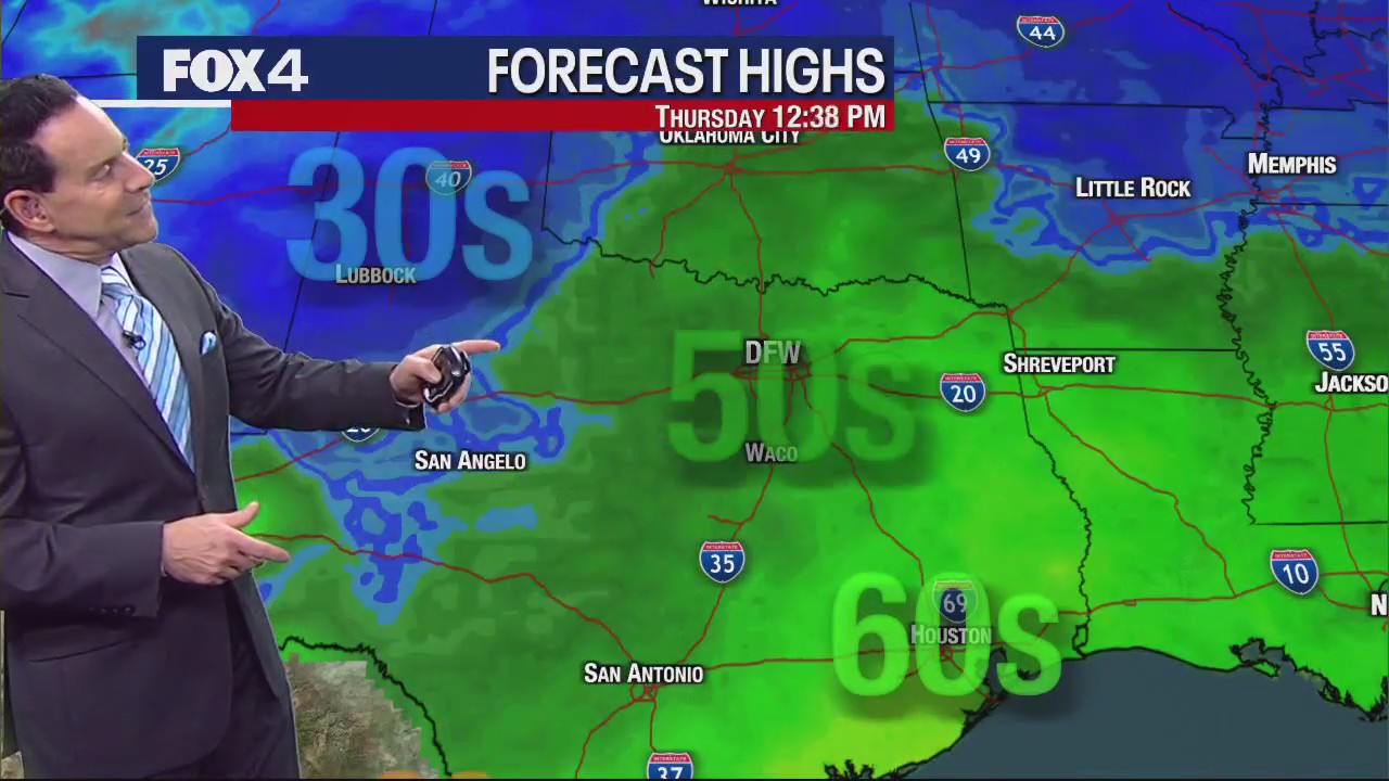 Dallas Weather: Jan. 4 morning forecast