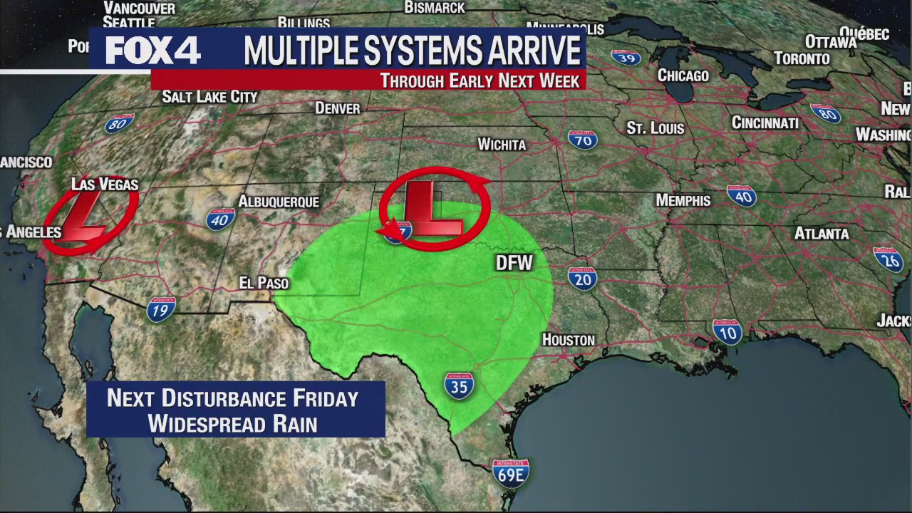 Dallas weather: Jan. 1 evening forecast