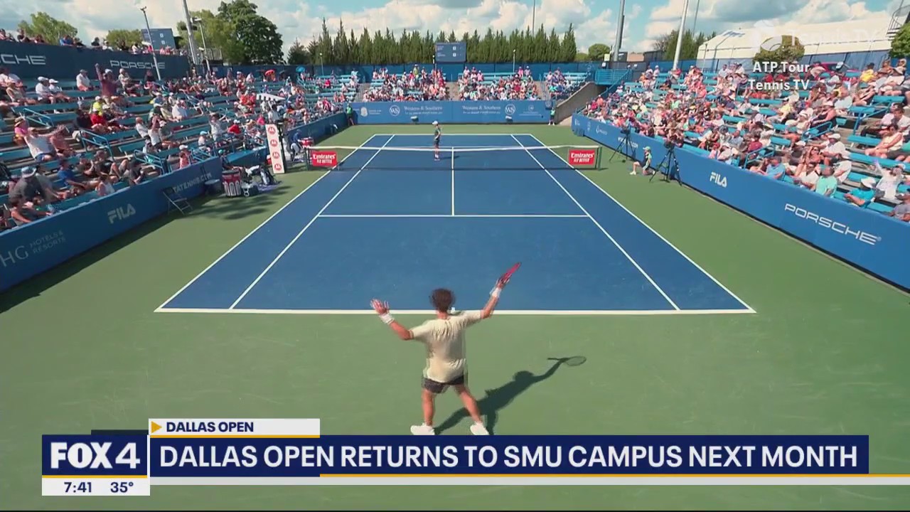 Dallas Open returns to SMU campus one more time