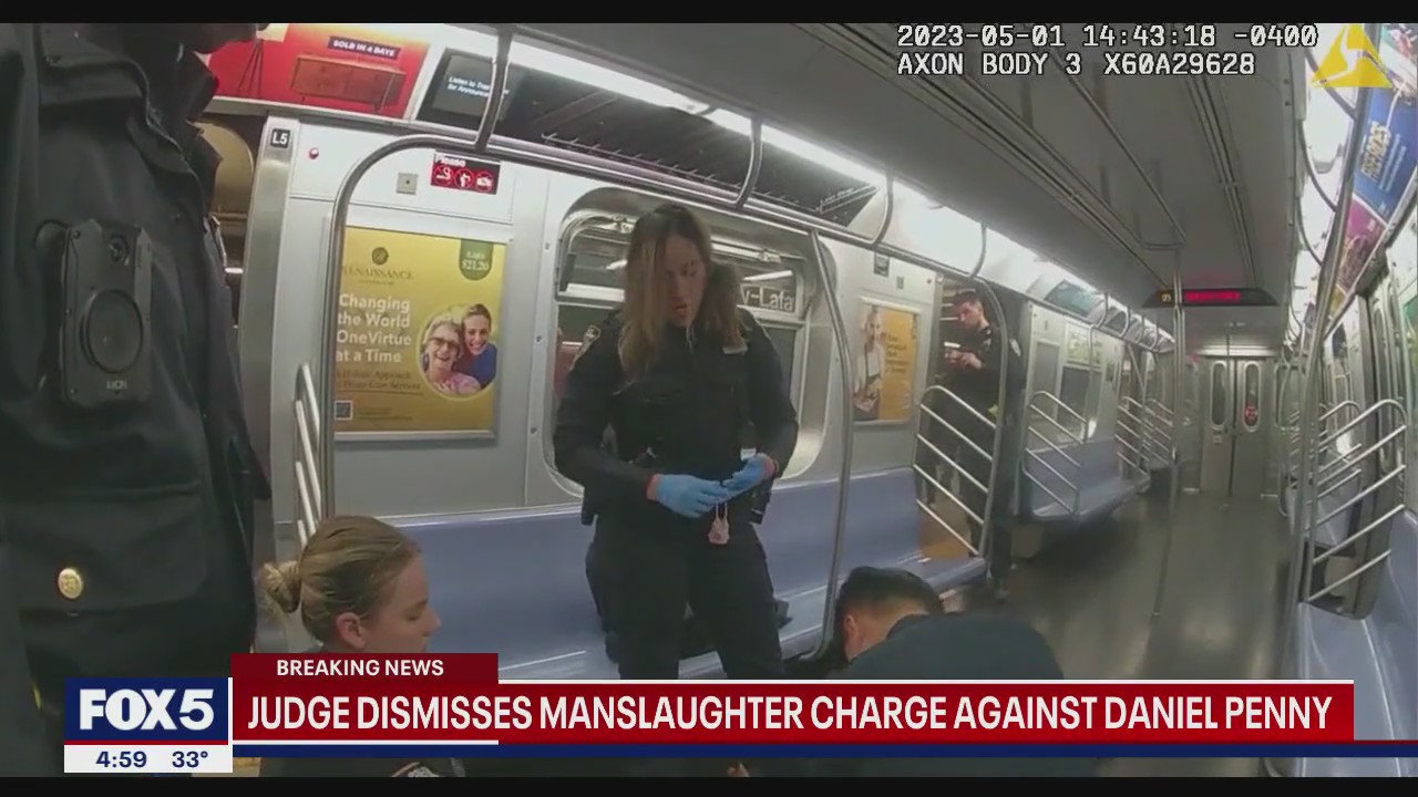 Judge dismisses top charge against Daniel Penny: Latest