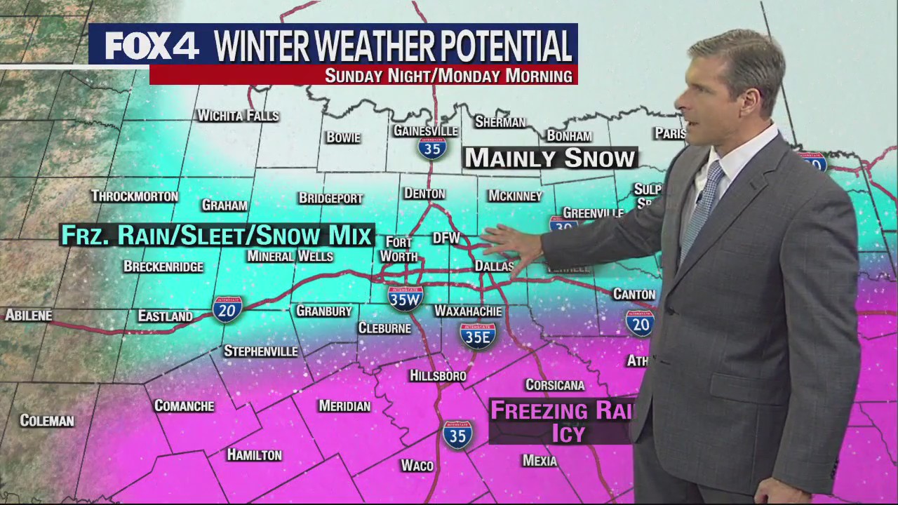 Dallas weather: January 12 Overnight Forecast