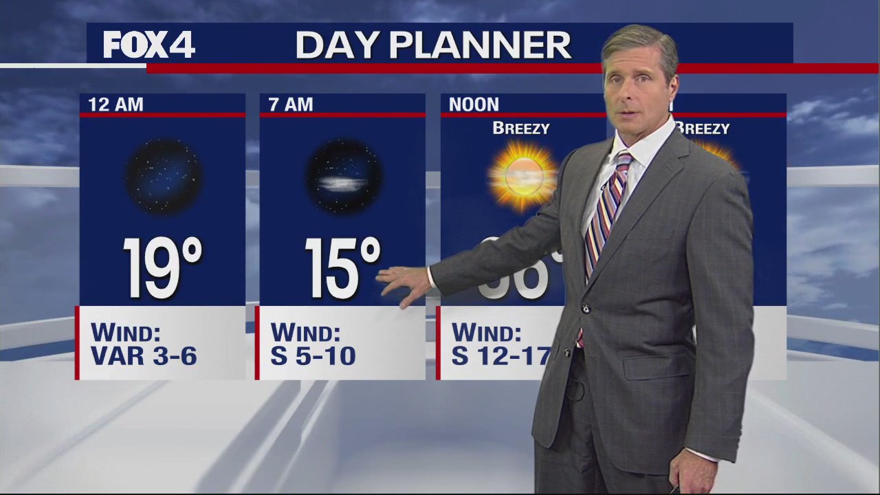 Dallas Weather: Jan. 16 overnight forecast