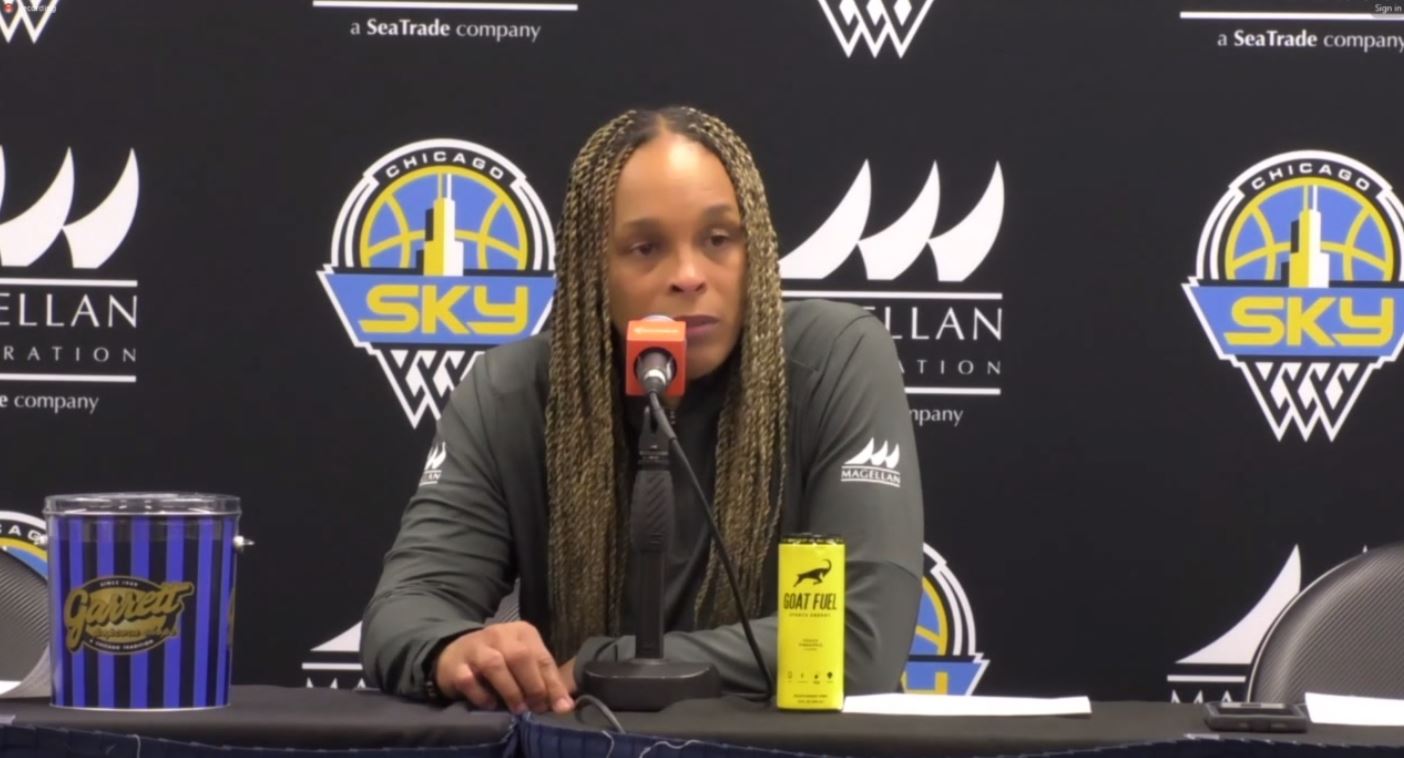 Impassioned Teresa Weatherspoon talks the Sky's 83-75 loss to the Sun