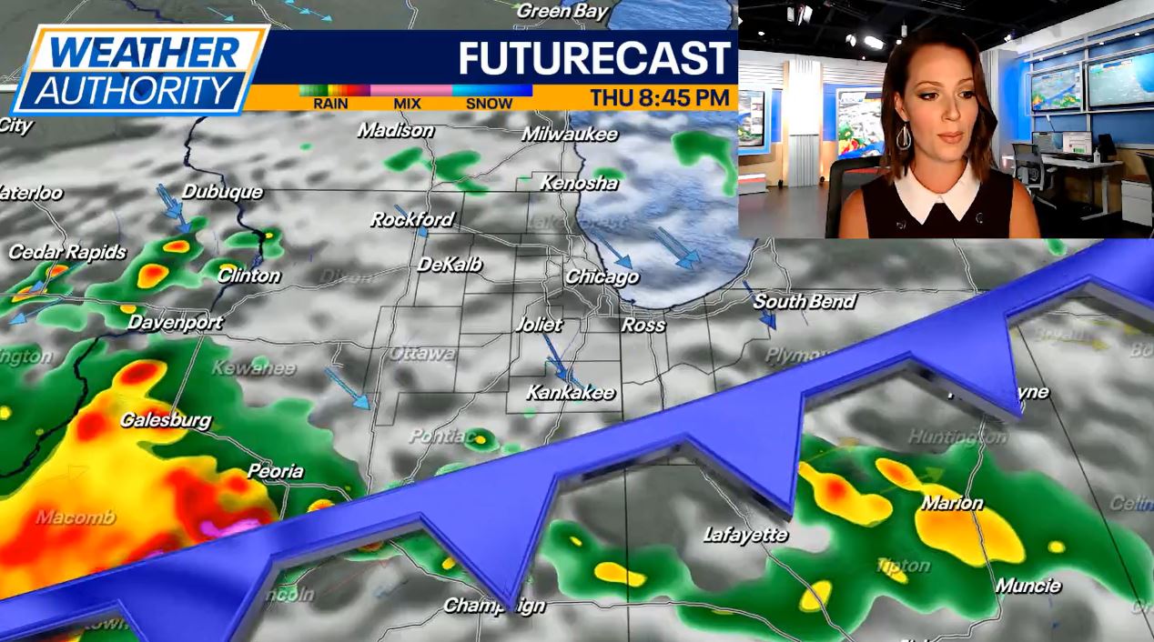 Chicago weather: Severe storms, tornadoes possible Thursday