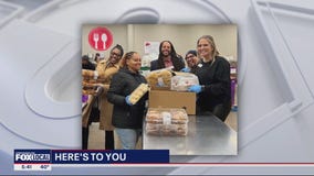 Leadership Fort Worth volunteers at TAFB