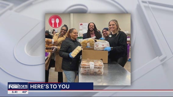 Leadership Fort Worth volunteers at TAFB