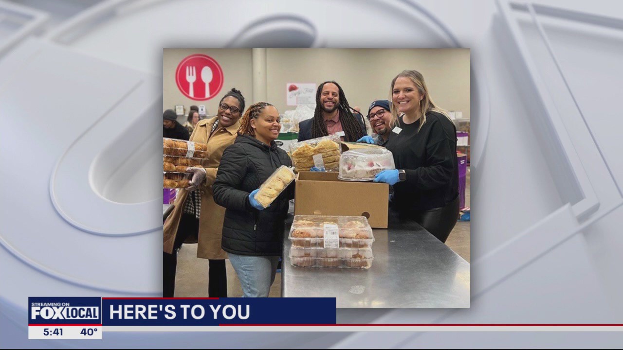 Leadership Fort Worth volunteers at TAFB