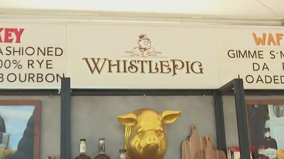 Check out the Whistle Pig Distillery at Taste of Randolph