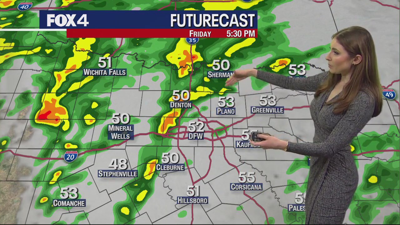 Dallas weather: January 26 afternoon forecast