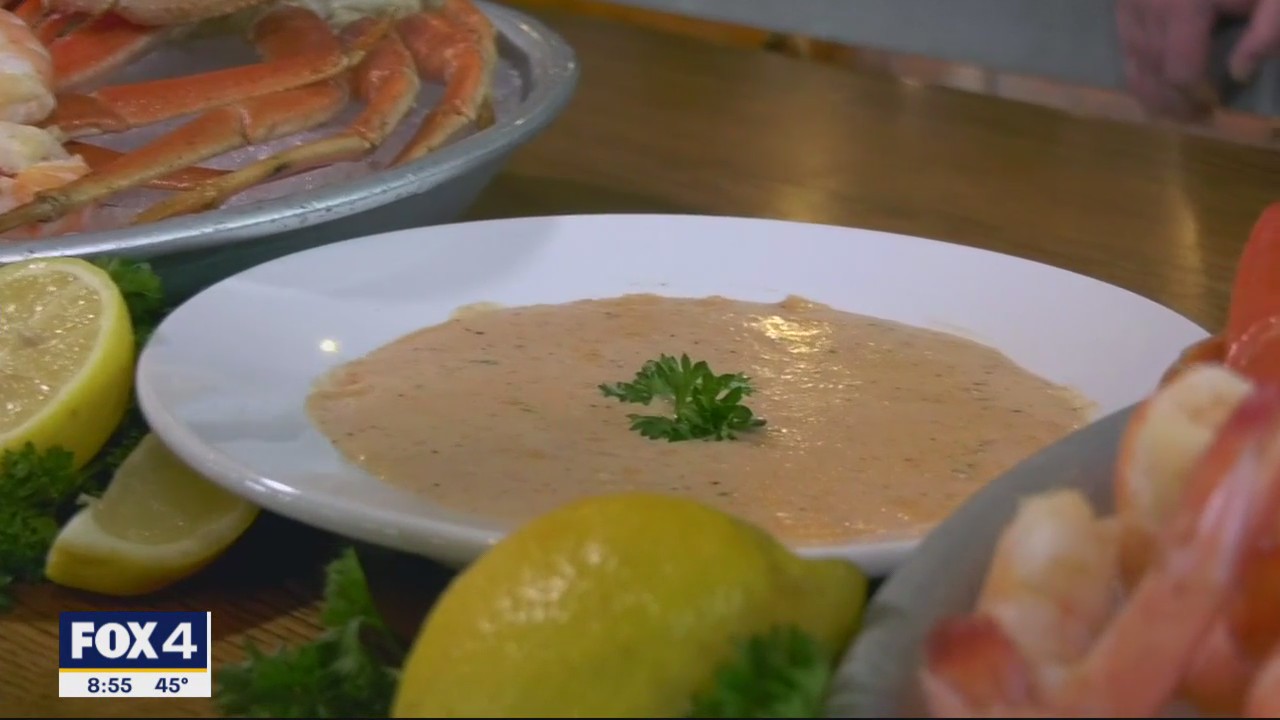 Crab bisque for National Soup Month