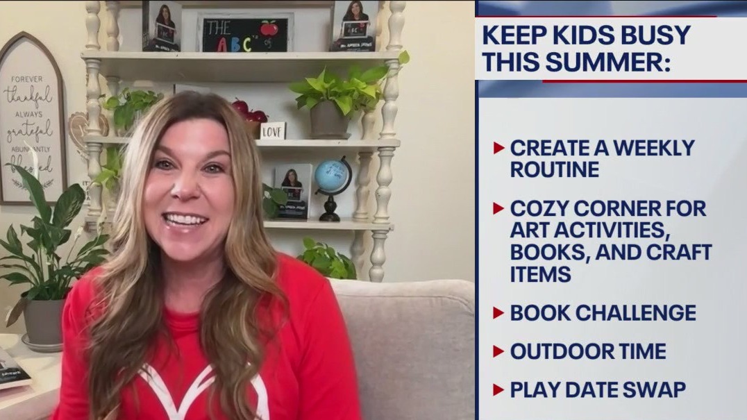 Tips for keeping kids entertained this summer break