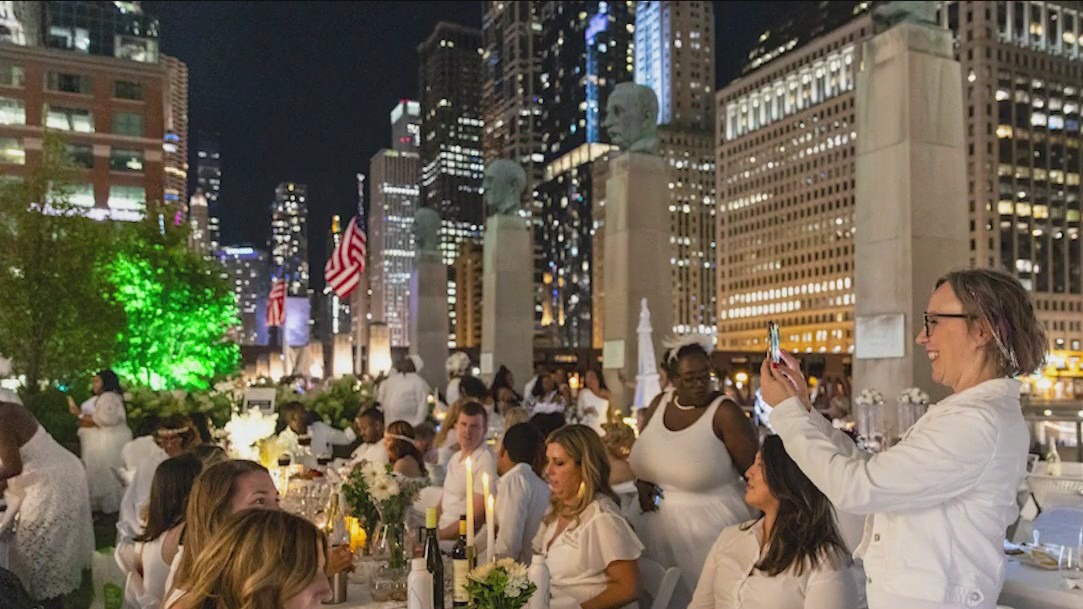Chicago's largest outdoor dinner party, Le D?ner en Blanc, returns next month