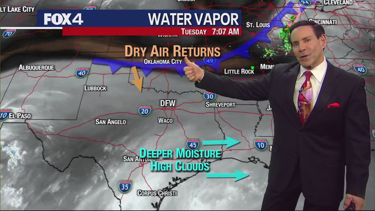 Dallas Weather: Jan. 30 morning forecast